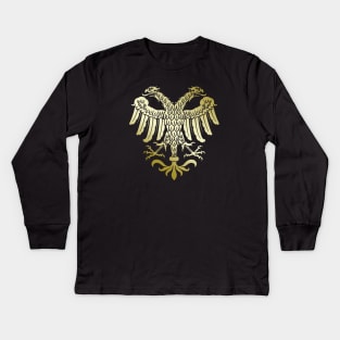 Holy Roman Eagle Kids Long Sleeve T-Shirt